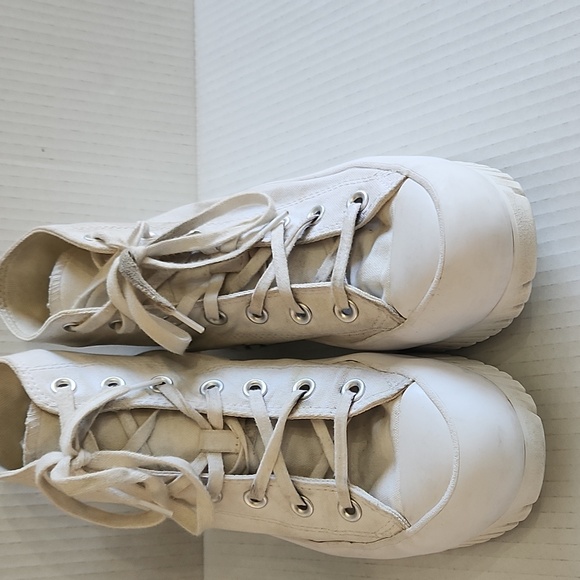 Converse All Stars platform hightops women's size 8 - Picture 4 of 10